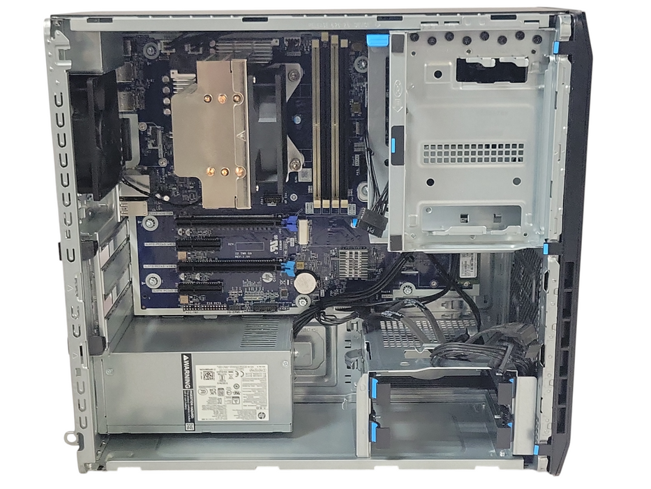HP Z2 Tower G9 WS Desktop, Core I5-12500 CPU, 256GB NVME, 450W PSU, NO RAM, READ