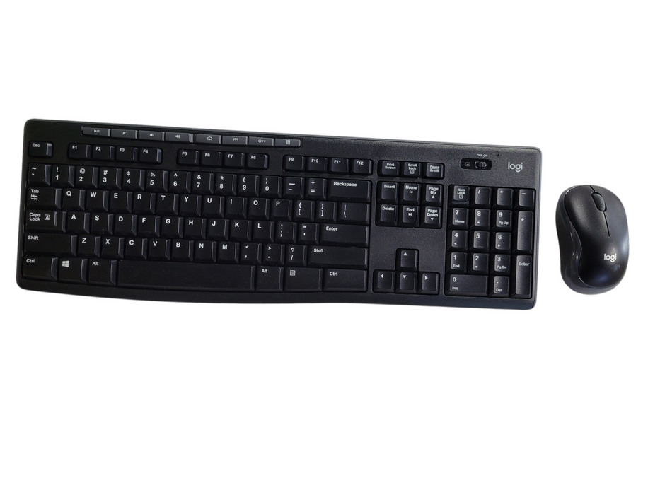Logitech MK270 Wireless Keyboard & Mouse Combo for Windows 2.4GHz Wireless Black