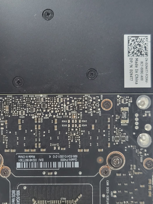 Dell/Nvidia Quadro P4000 8GB GDDR5 Graphics Card 4xDisplay ports 0GN4T7