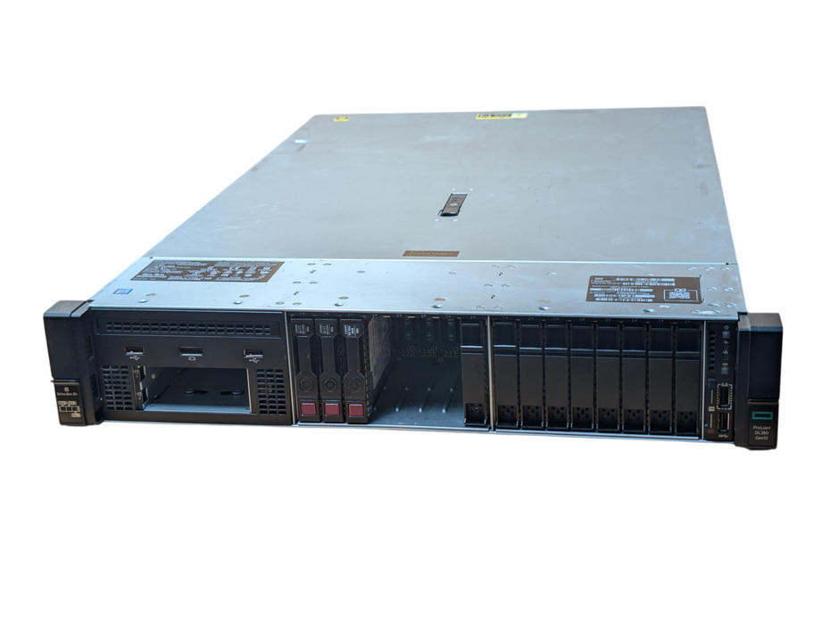 HPE ProLiant DL380 Gen10 2x Intel GOLD 5120 128GB RAM 3x 2.4TB HDD