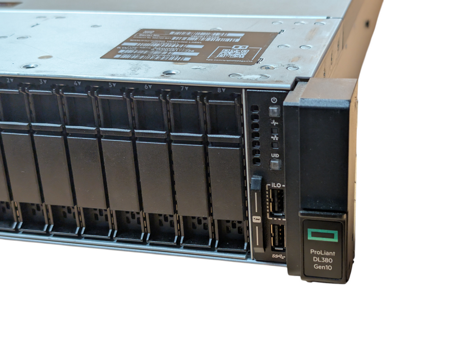 HPE ProLiant DL380 Gen10 2x Intel GOLD 5120 128GB RAM 3x 2.4TB HDD