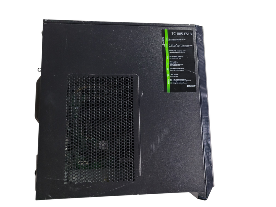 Acer Aspire TC-855 | i5-9400 @2.90GHz 16GB DDR4 256GB NVMe