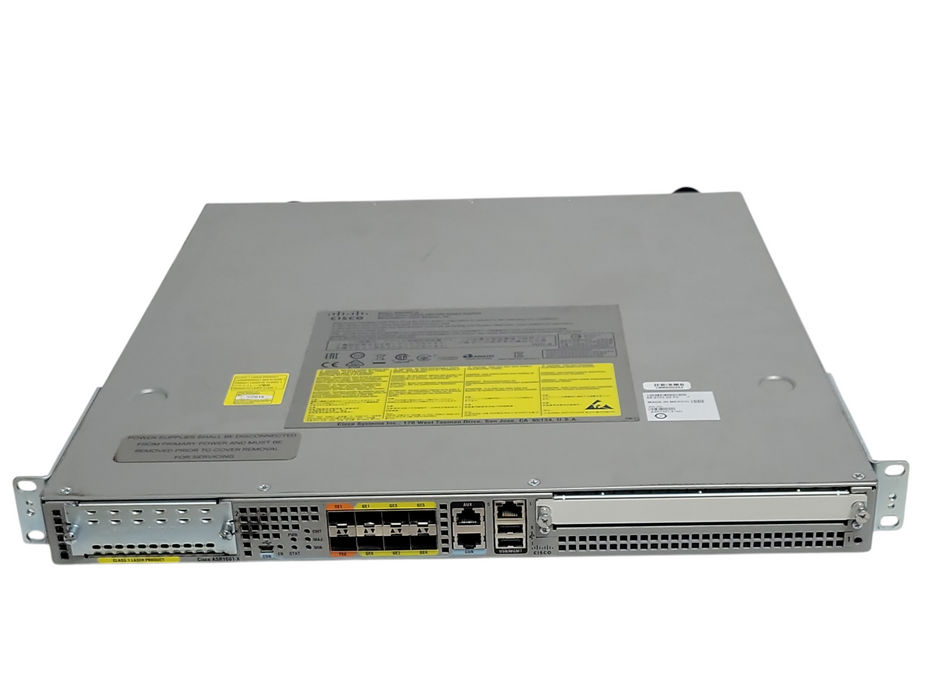 Cisco ASR1001-X Aggregation Services Router | 6x 1GE SFP | 2x 10GE SFP+