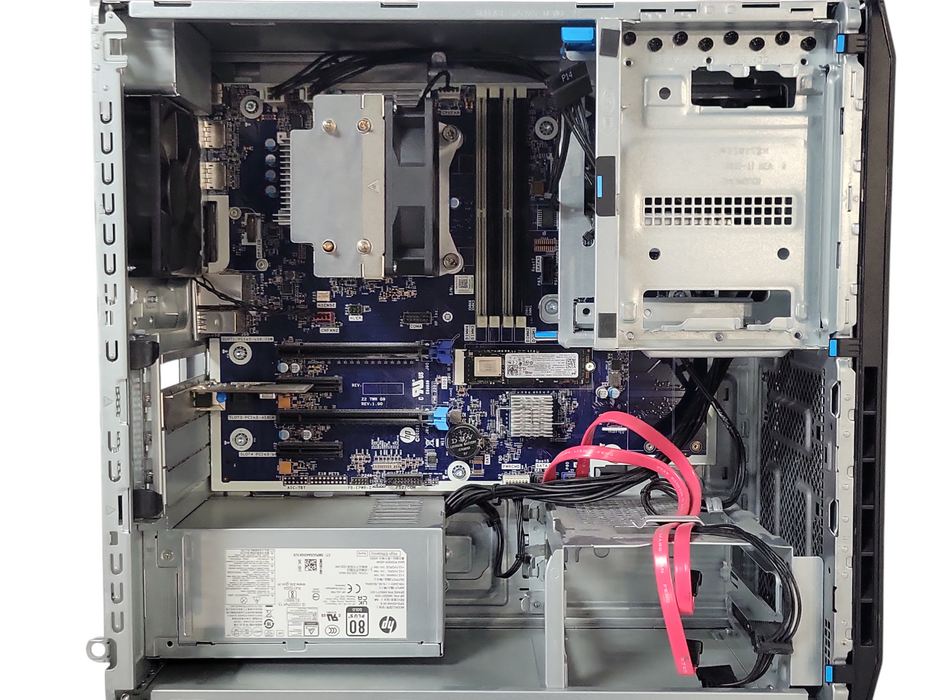 HP Z2 Tower G9 WS Desktop, Core I5-12500 CPU, 256GB NVME, 450W PSU, NO RAM, SEE