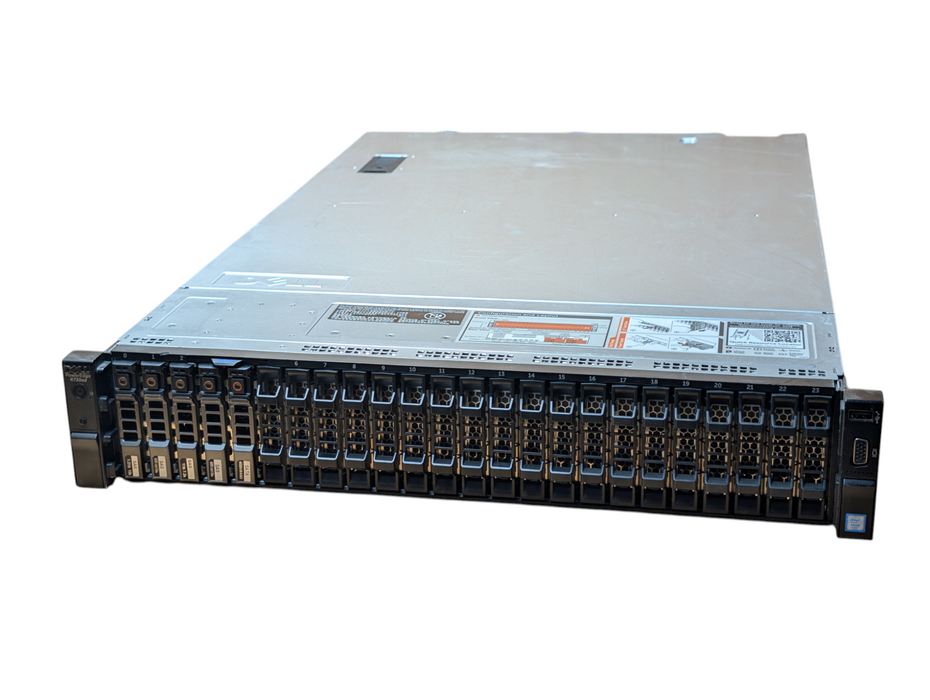 DELL PowerEdge R730xd 2x Intel Xeon E5-2630 v3 128GB RAM 5x 1.8TB HDD
