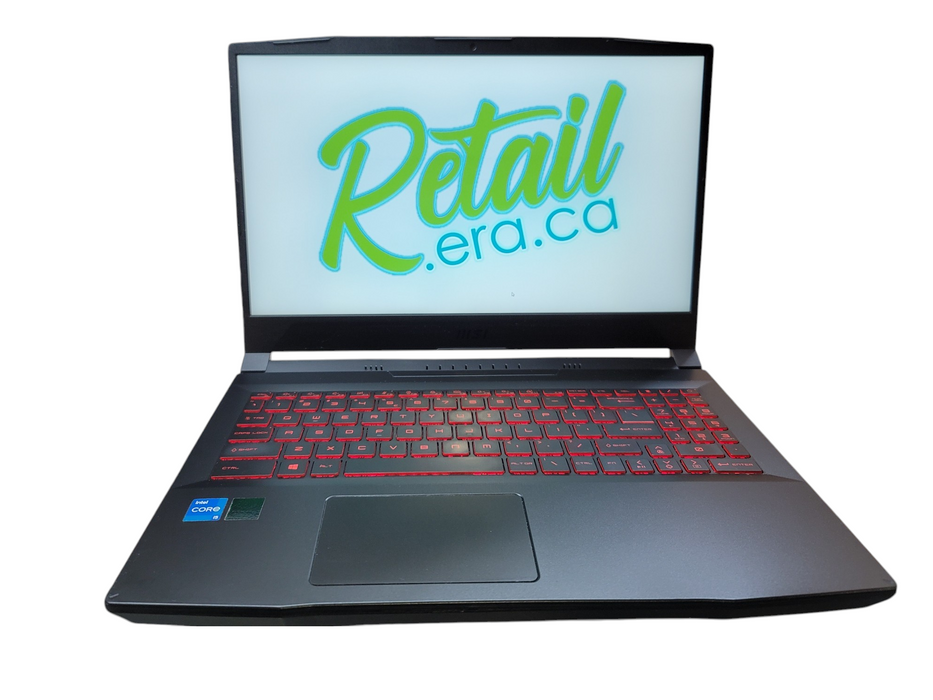 MSI Katana GF66 i5-11400H 16GB DDR4 RTX 3050 256GB NVMe READ