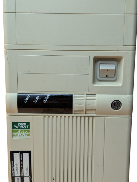 Northern Spirit 486 Vintage PC 80486X2-S CPU Please READ