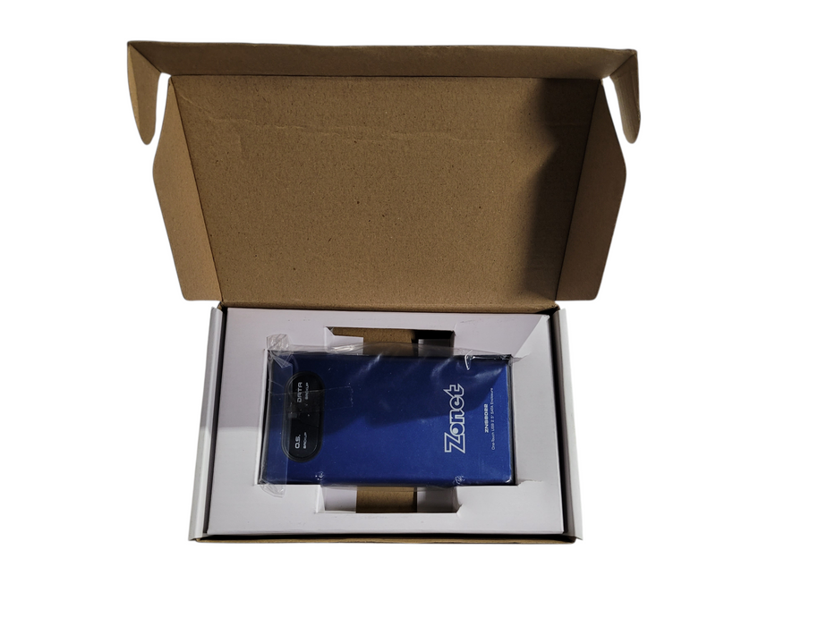 Zonet ZNS8022 2.5" SATA USB 2.0 External Hard Drive Enclosure