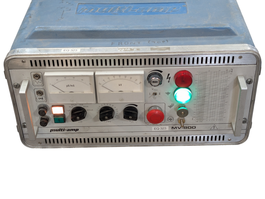 Multi-Amp MV-800 High-Voltage Test Set PLEASE READ