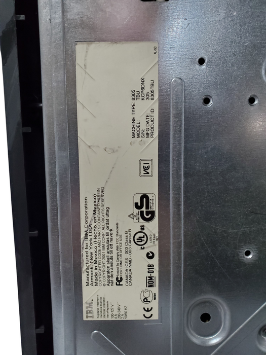 IBM NetVista 8305-TBU - Intel Pentium 4, 32MB RAM - No HDD