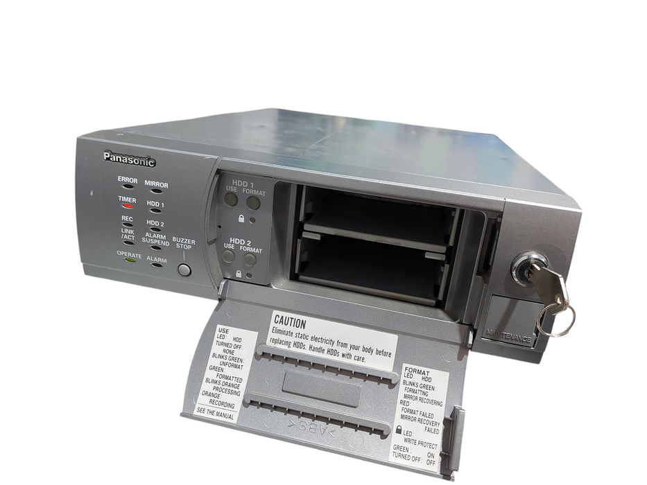 Panasonic Network Disk Recorder Model: WJ-ND200