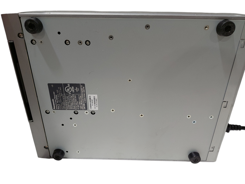 Panasonic Network Disk Recorder Model: WJ-ND200