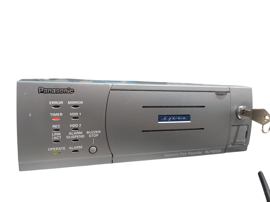 Panasonic Network Disk Recorder Model: WJ-ND200