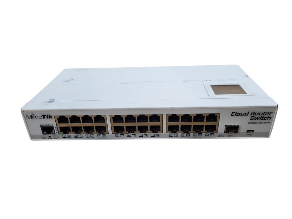 MikroTik CRS125-24G-1S-IN 24x Gigabit Ethernet Cloud Routers No AC