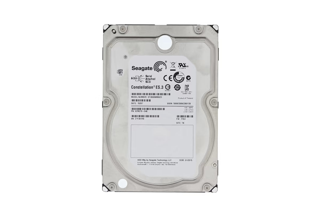 Seagate 3TB SAS ST3000NM0023 7200RPM 6Gbps 3.5" SERVER HDD