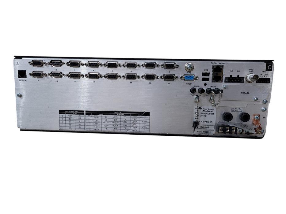 Cybectec Cooper Energy Systems, SMP 16/CP Substation Gateway READ
