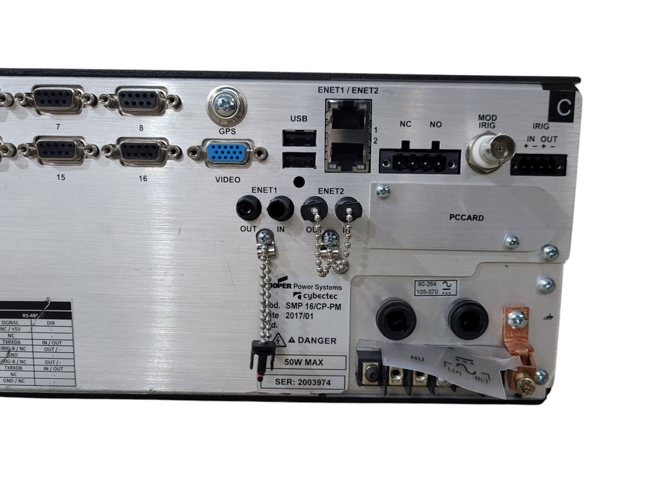 Cybectec Cooper Energy Systems, SMP 16/CP Substation Gateway READ