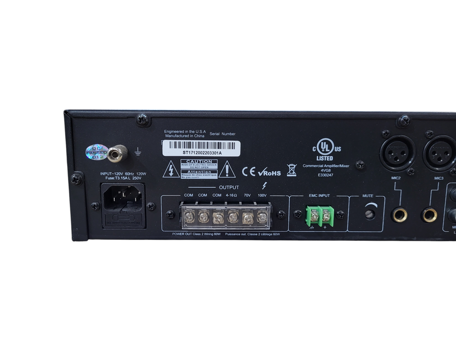 Episode ECA-70MIXAMP-1-60 4 Channel Power Amplifier