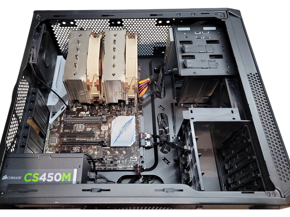 Custom PC w/ Intel i7-6700K 16GB RAM DDR4 No HDD/SSD/NVME *READ*
