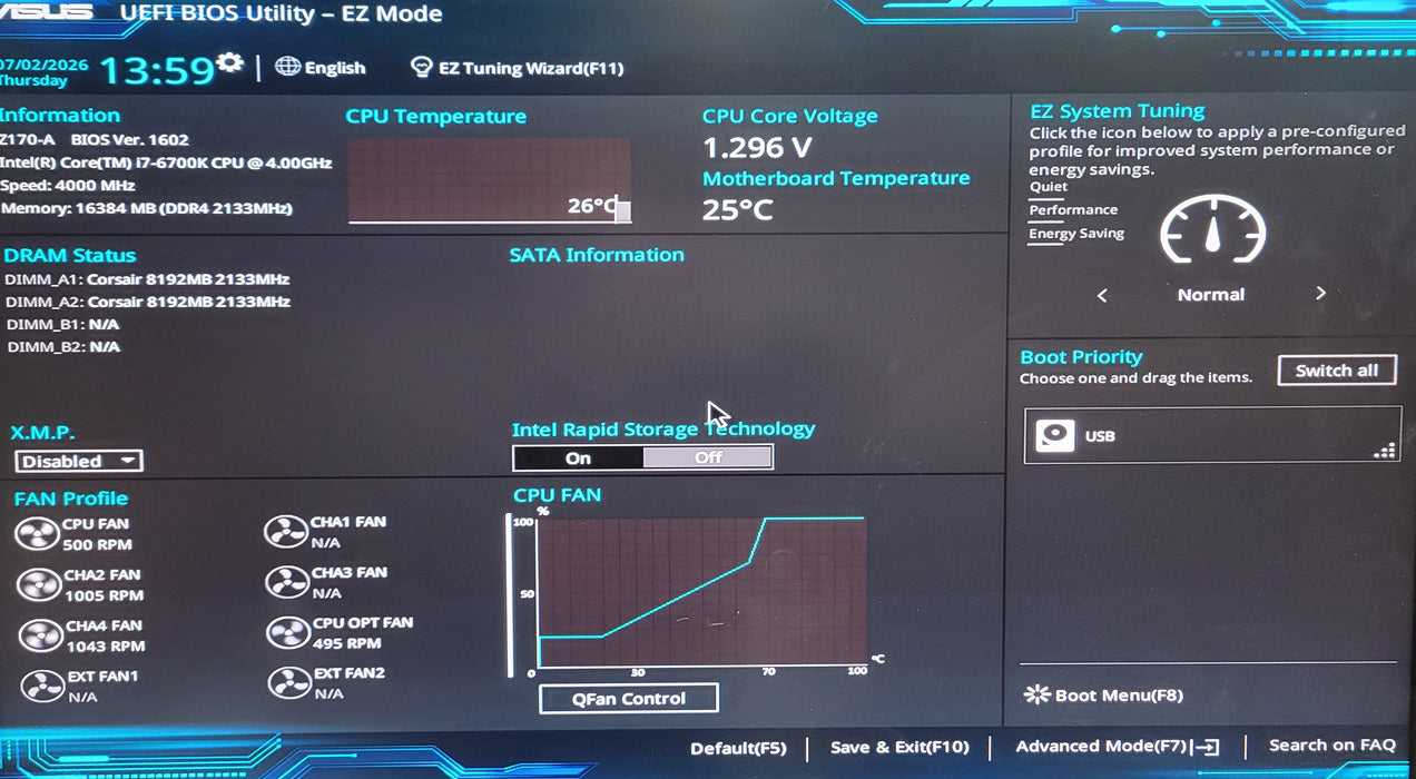 Custom PC w/ Intel i7-6700K 16GB RAM DDR4 No HDD/SSD/NVME *READ*