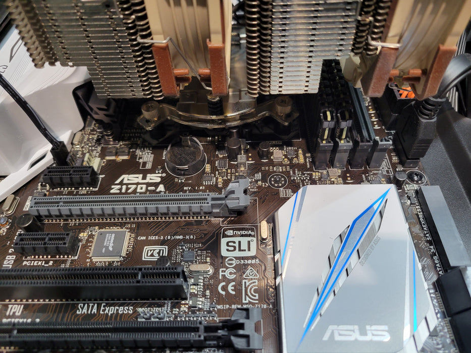 Custom PC w/ Intel i7-6700K 16GB RAM DDR4 No HDD/SSD/NVME *READ*