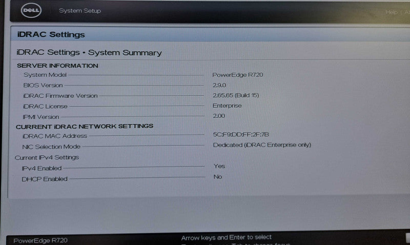 Dell R720 2U 8x 3.5" | 2x Xeon E5-2660 v2 @ 2.2GHz 10C, 128GB DDR3, H310 Mini