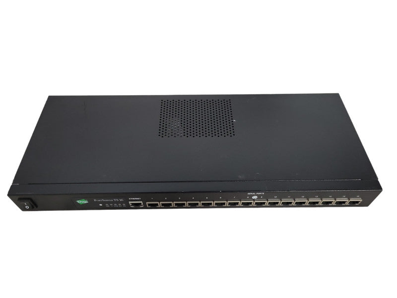 Digi PortServer TS 16 Rack AC Terminal Server 50000854-01 !