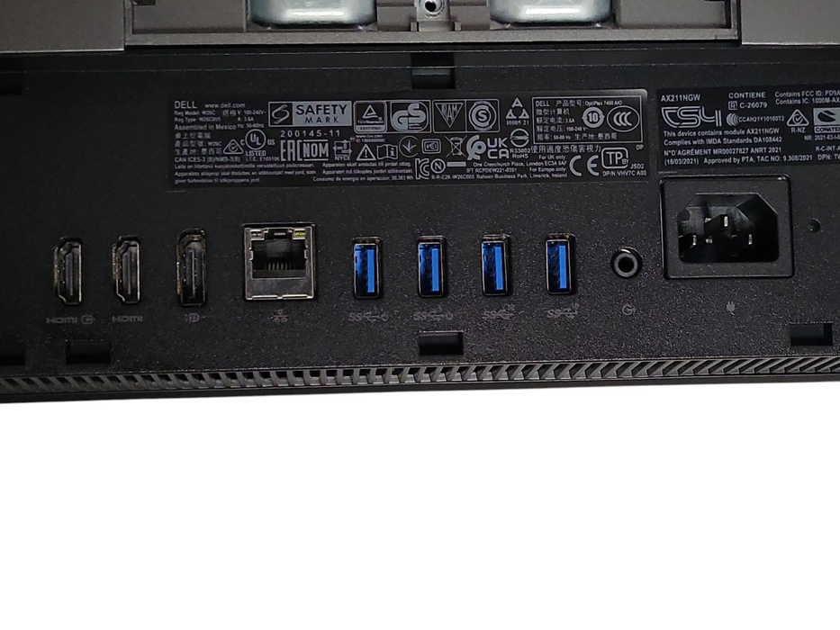 Dell Latitude 7400 AIO, Core I5-12500 6-Core CPU, 16GB DDR4, 256GB NVME, READ