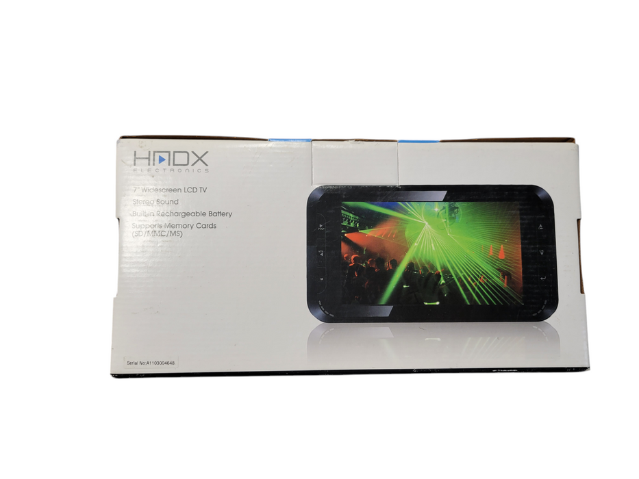 7" HMX-1701 Portable Handheld Widescreen LCD Digital TV