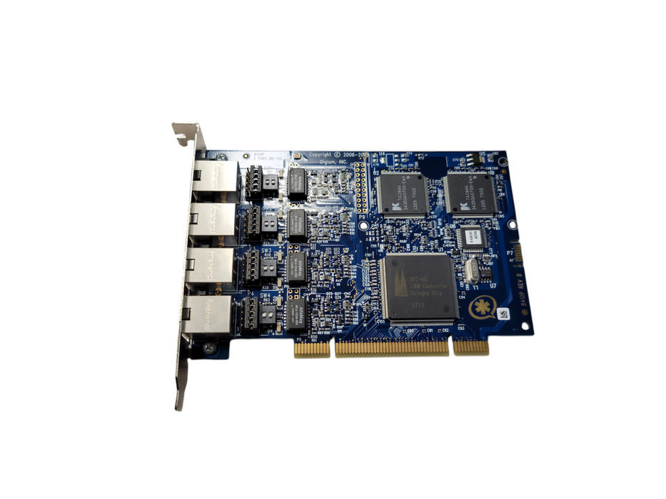 Digium B410P Quad BRI ISDN PCI Card 4-Port S/T Asterisk PBX w/ Echo Cancel