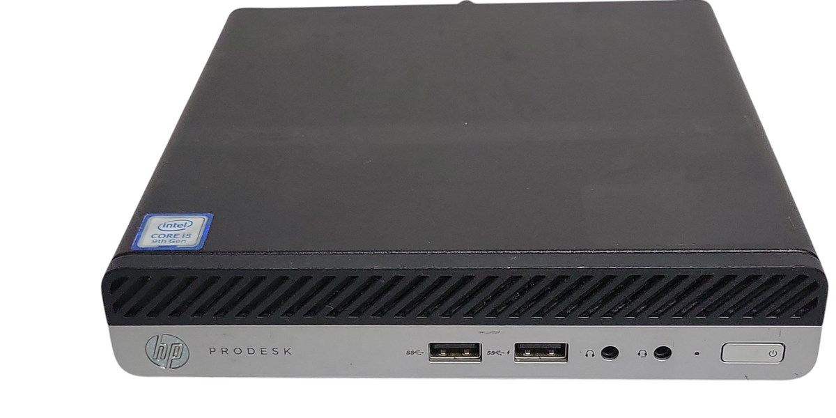 HP ProDesk 400 G5 Mini PC, Core i5-9500T 2.20GHz, 8GB DDR4, 256GB