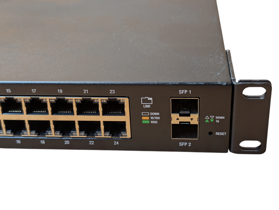 Ubiquiti EdgeSwitch 24 LITE ES-24-Lite 24 Port Gigabit Network Switch 2x SFP