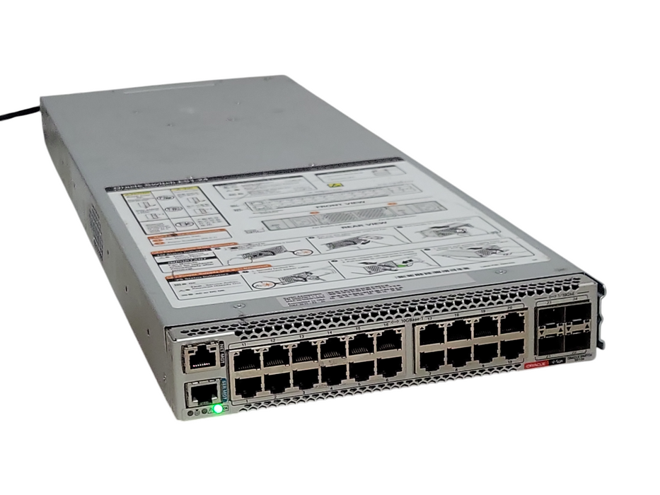 Sun Oracle ES1-24 33357901+1+1 24-Port Switch, 2x Power Supplies
