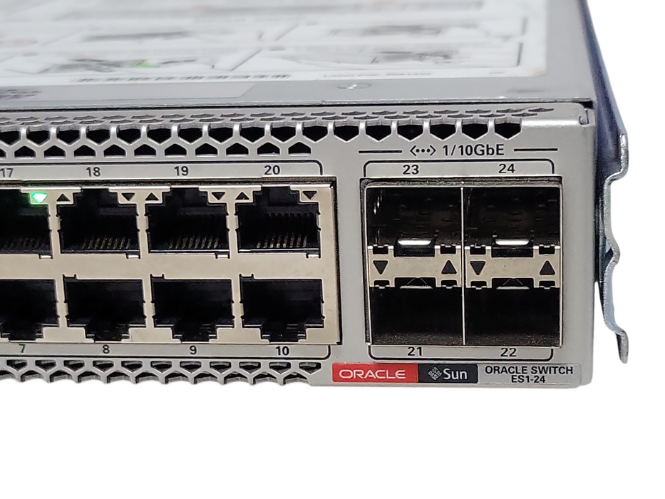 Sun Oracle ES1-24 33357901+1+1 24-Port Switch, 2x Power Supplies