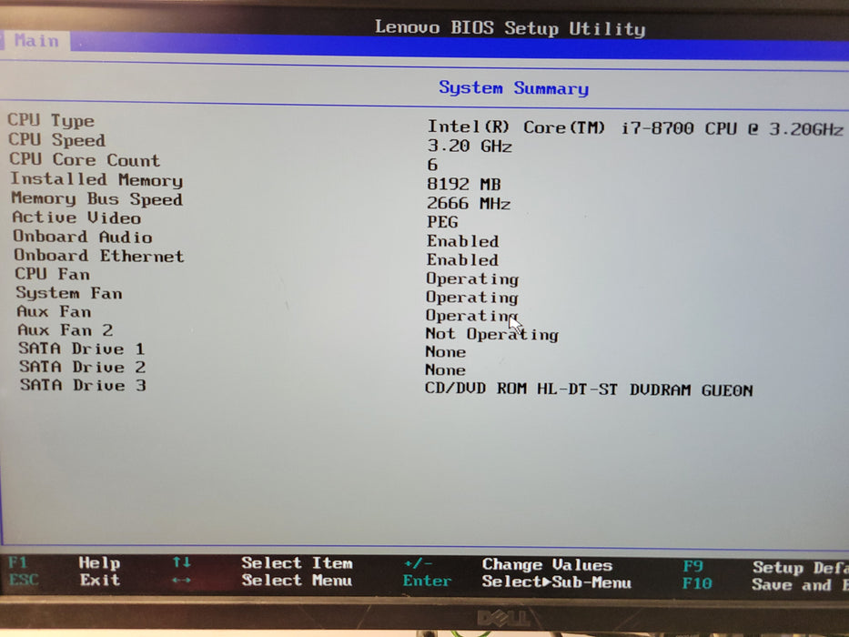 Lenovo Legion T530 - Core i7-8700 8GB DDR4 NO HDD NO GPU 450W PSU