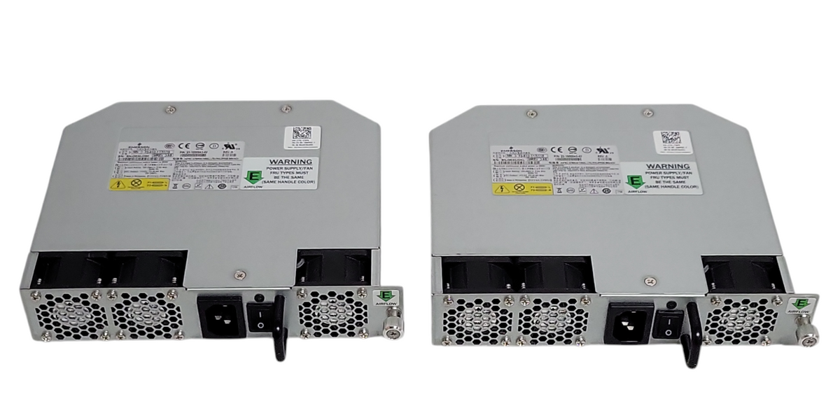 Lot of 2x Emerson 23-1000043-02 power supplies for brocade VDX