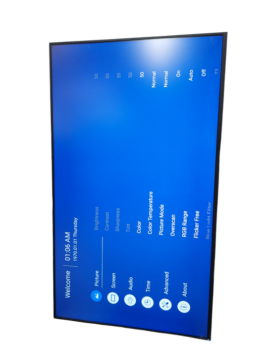 ViewSonic 86" Model: CDE8620-W Commercial Display Model: VS17910