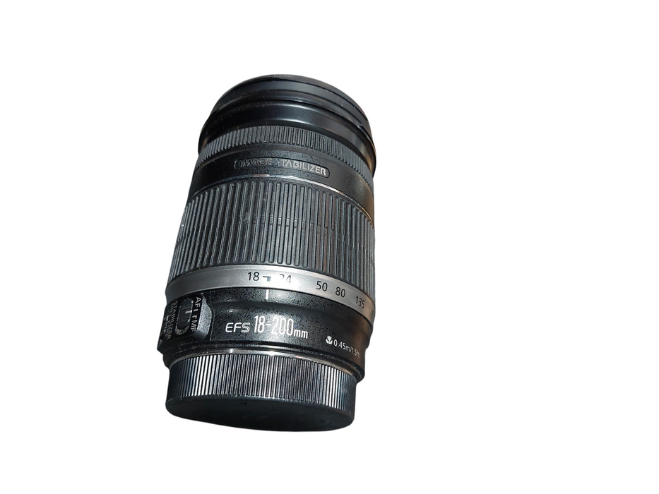 Canon Lens EFS Image Stabilizer 18-200mm 0.45m/1.5ft with KenkoDigitalFilter72mm