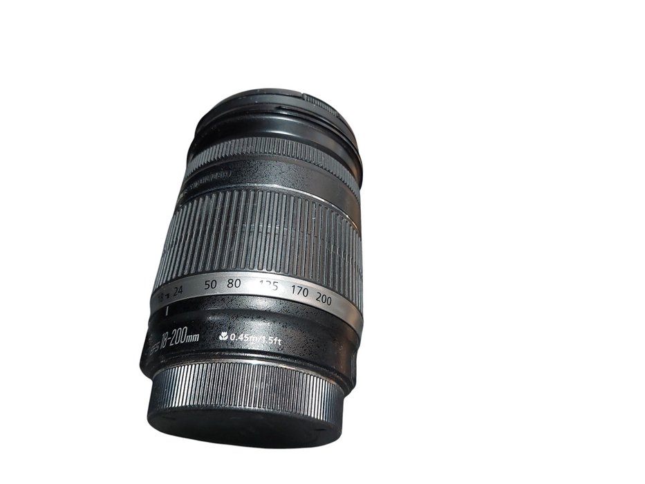 Canon Lens EFS Image Stabilizer 18-200mm 0.45m/1.5ft with KenkoDigitalFilter72mm