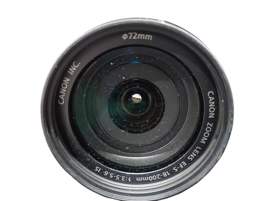 Canon Lens EFS Image Stabilizer 18-200mm 0.45m/1.5ft with KenkoDigitalFilter72mm