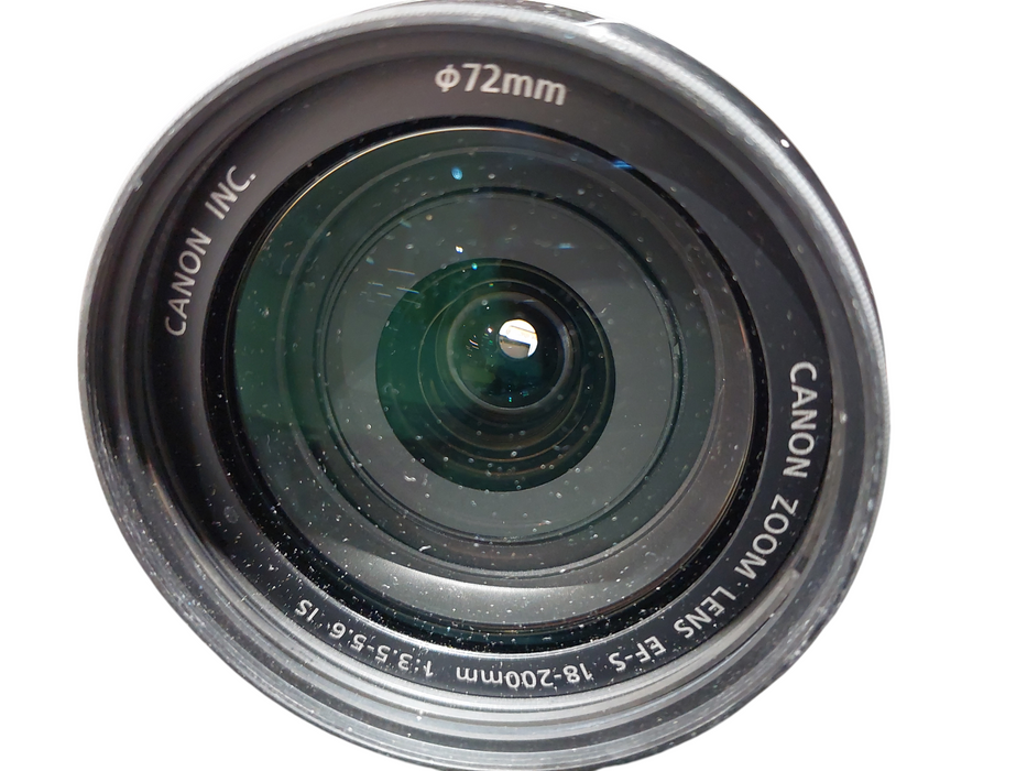 Canon Lens EFS Image Stabilizer 18-200mm 0.45m/1.5ft with KenkoDigitalFilter72mm
