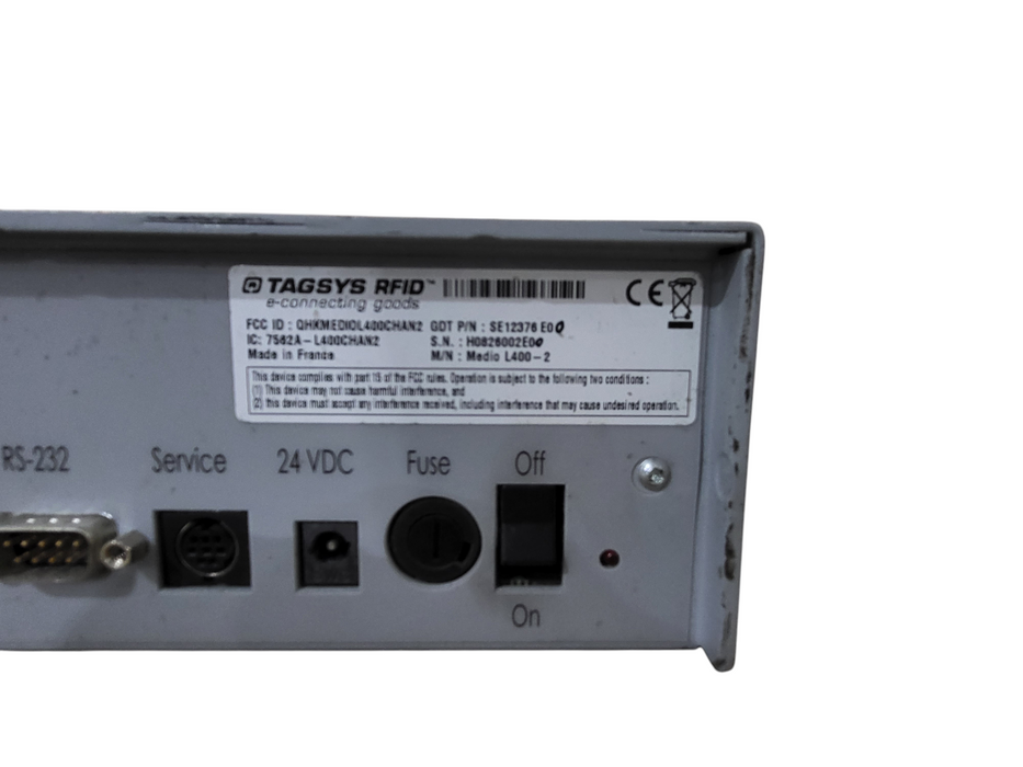 TAGSYS RFID Medio L400-2 Reader 2 Channel 24V No AC