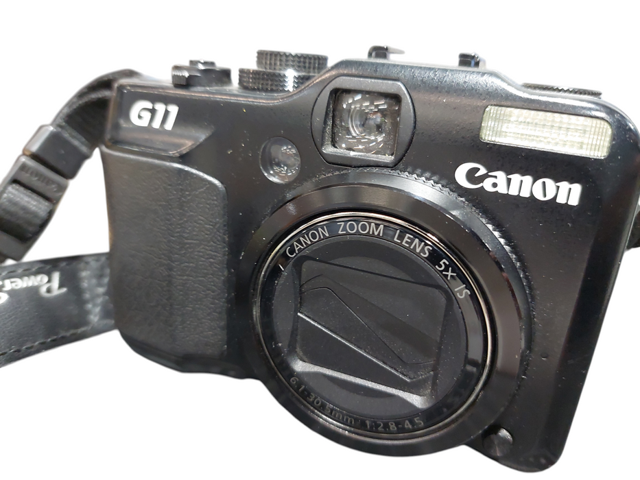 Canon PowerShot G11 Camera with case 10 MP High Sensitivity CCD Sensor