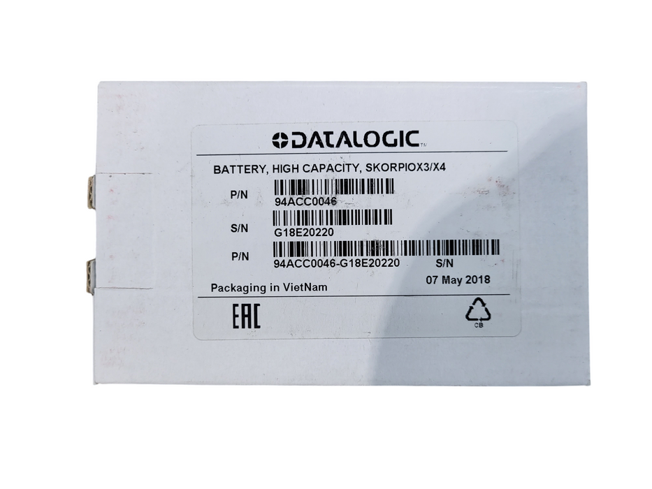 Brand new Battery For Datalogic Skorpio X3 X4;P/N:94ACC0046,94ACC0048,BT-0016
