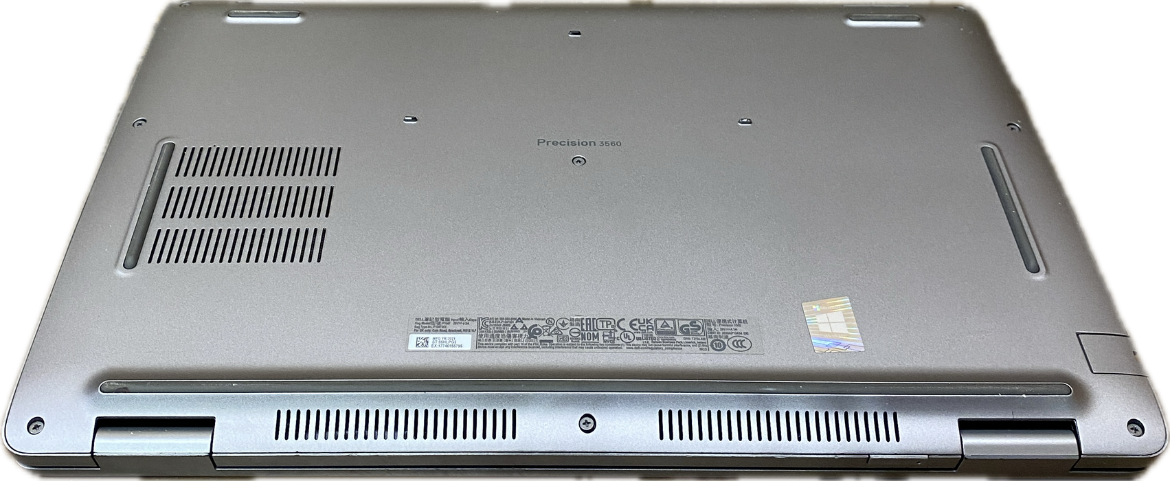 Dell Precision 3560 i7-1165G7 NVIDIA T500 16GB RAM 256SSD No Power Adapter READ!
