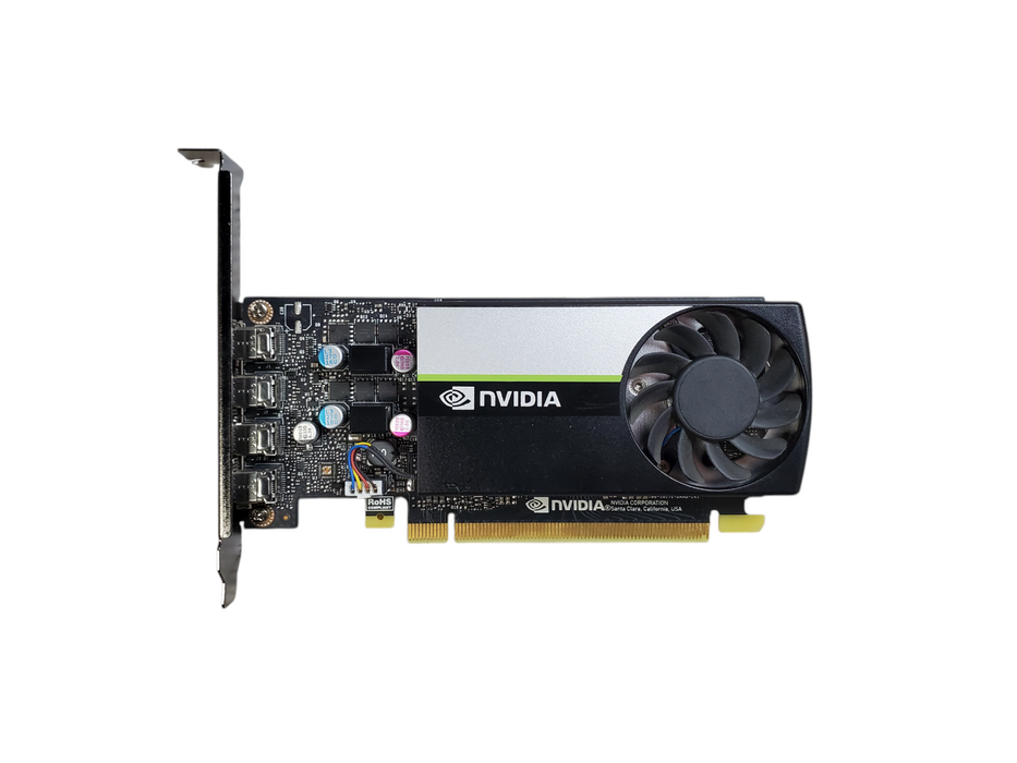 Nvidia Quadro T1000 8GB GDDR6 Graphics Card | 4x Mini DP