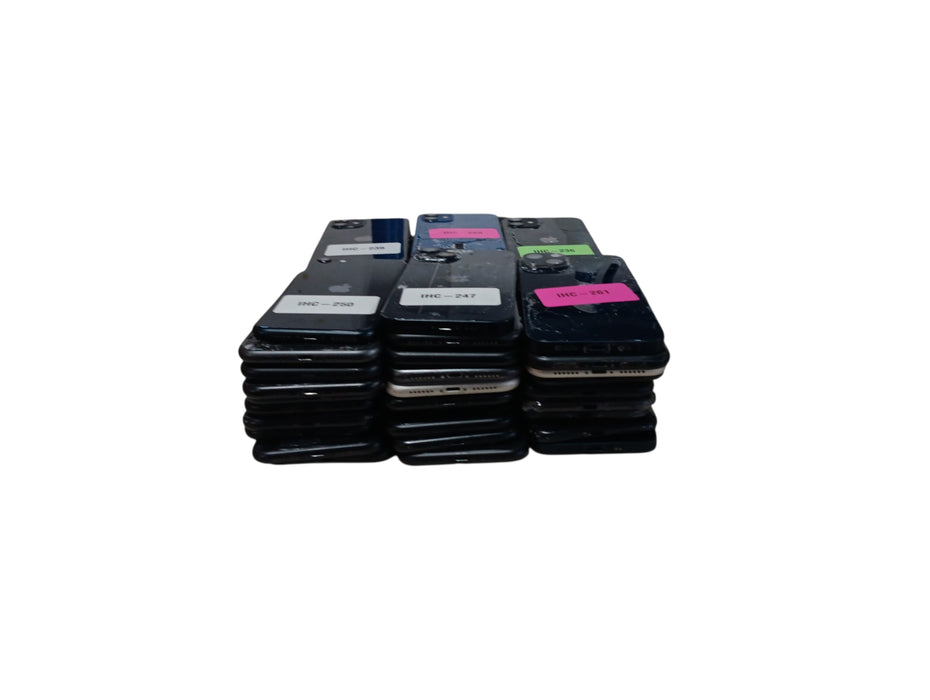 Lot of 58x Apple iPhone's [X & Up | C Condition][IHC-8]
