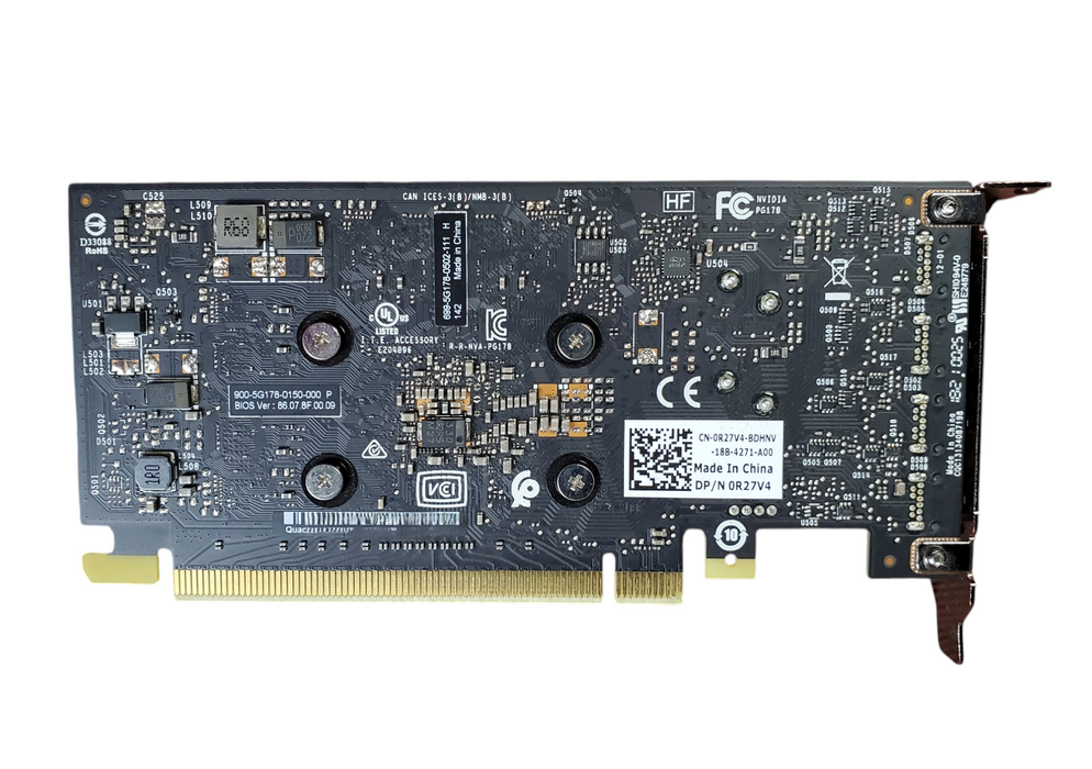 Nvidia Quadro P1000 4GB GDDR5 Graphics Card | 4x Mini DP
