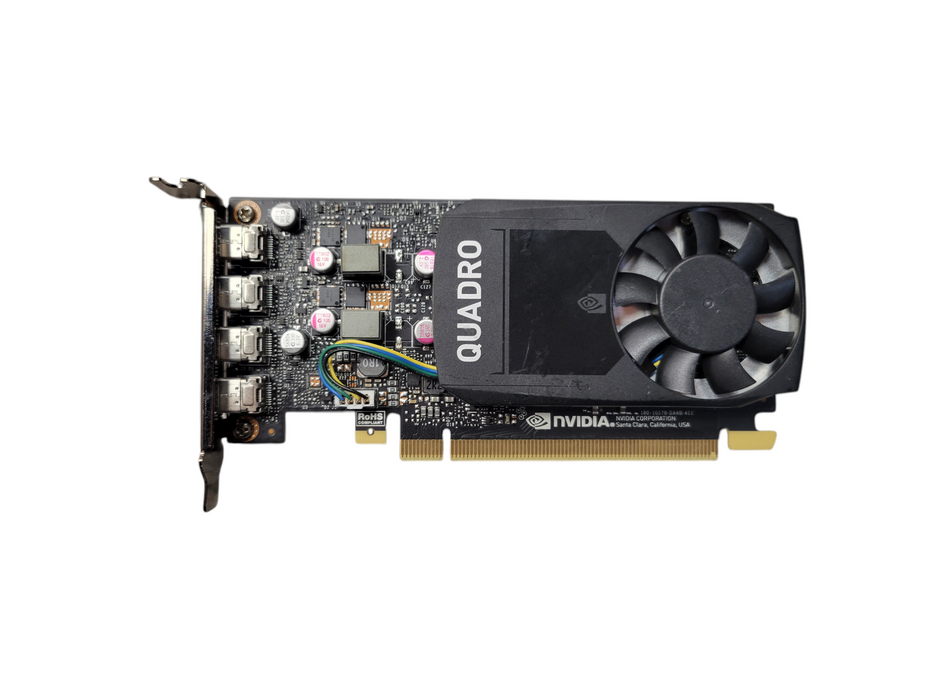 HP Nvidia Quadro P1000 4GB GDDR5 Low Profile Graphics Card 919987-001 (READ)