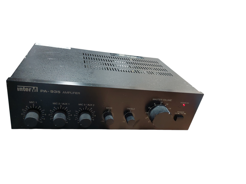 Inter M PA-935 Amplifier Black